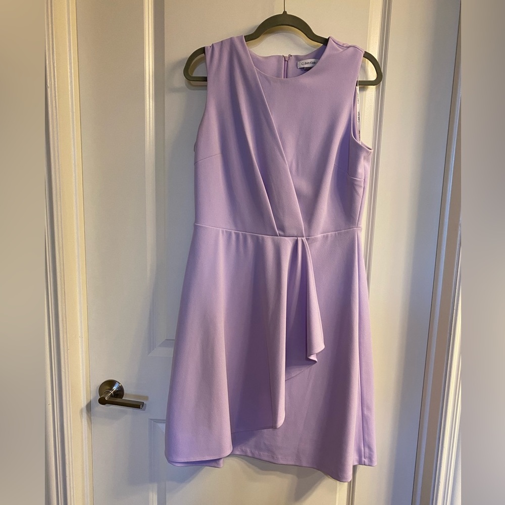 Lilac Calvin Klein dress